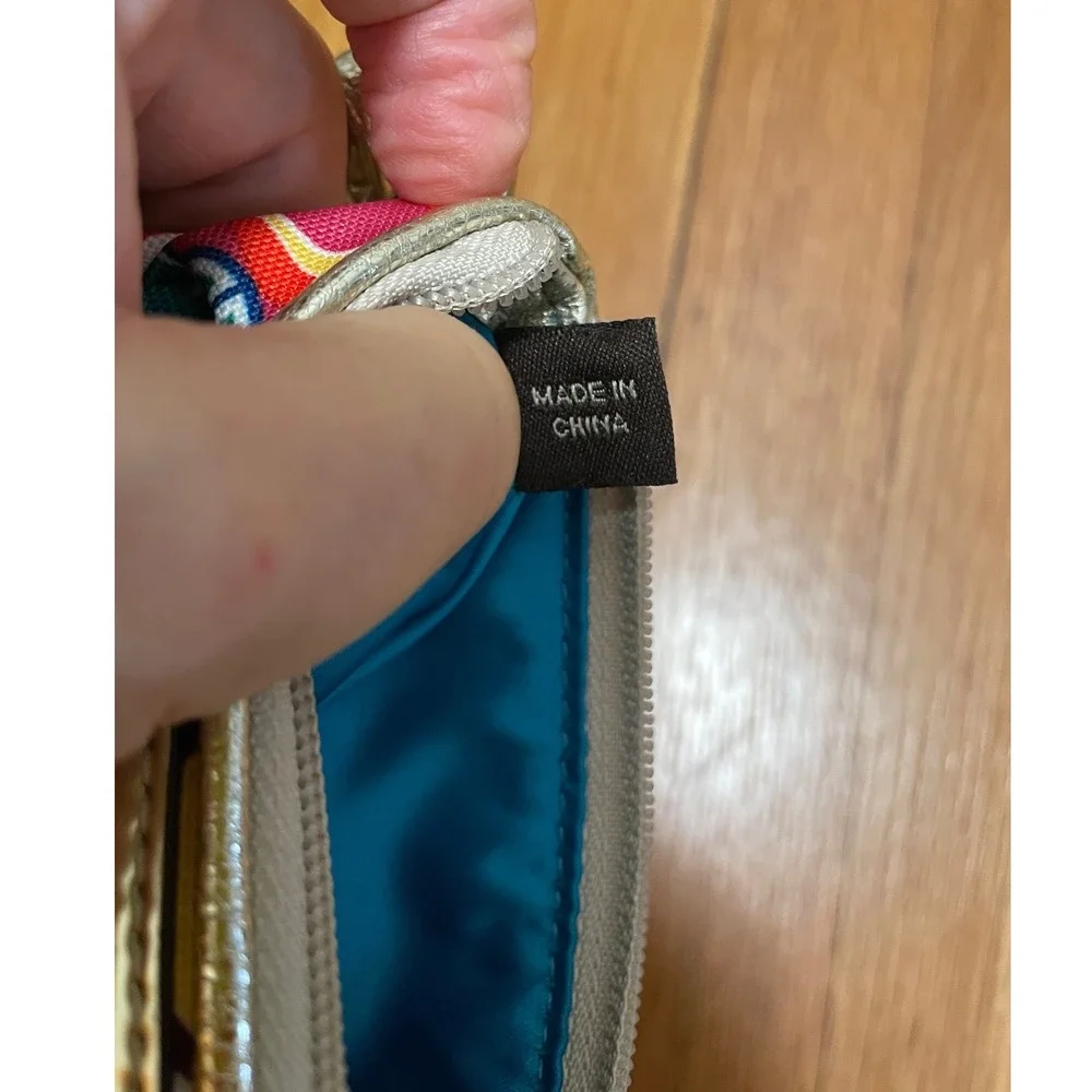 Coach poppy wristlet